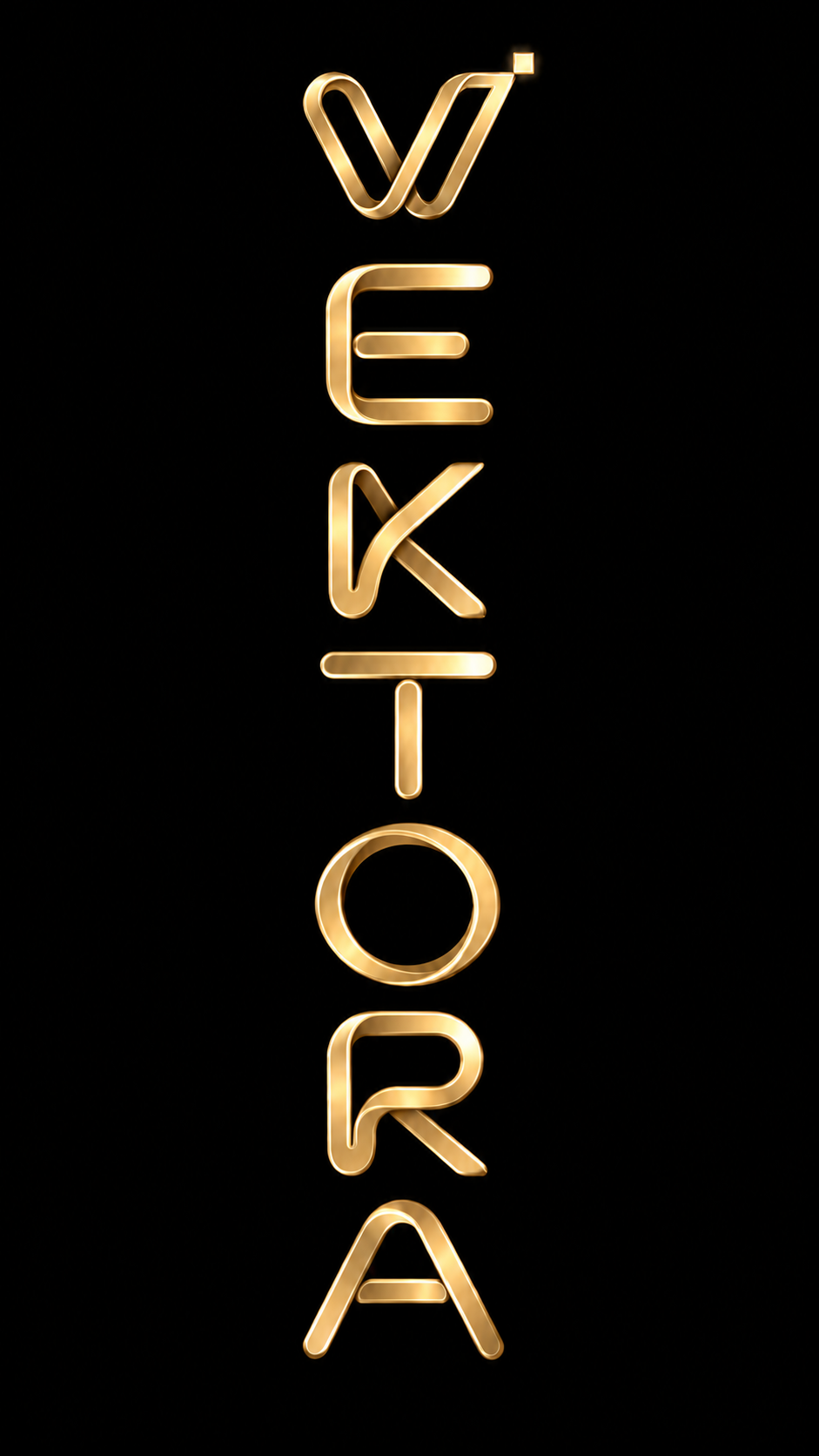 Logotipo vertical VEKTORA